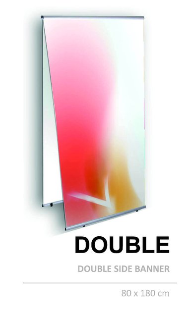 DOUBLE obojstranný display systém